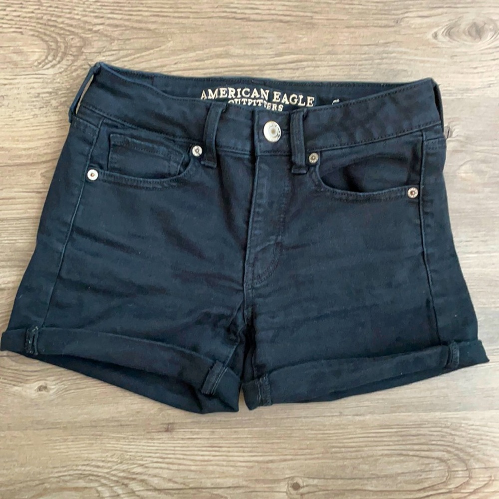 American Eagle Outfitters Black Shorts